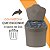Kit Cozinha Lixeira 2,5L + Porta Talher + Escorredor De Louça Bandeja Cor Café - Future - Imagem 4