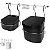 Kit Cozinha Barra 45cm De Parede Cromada com 6 Ganchos + Lixeira 2,5L + Saleiro - Future - Imagem 2