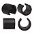 Kit 8 Peças Proteção Para Pés Cadeiras 22,22mm Redondo Preto - 2307 Mor - Imagem 3