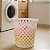 Kit 2 Cesto de Roupa Plástico 30 Litros Lavanderia Banheiro Branco - SR620 Sanremo - Imagem 2