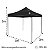 Tenda Gazebo Pagoda Flex Oxford 3x3m Dobrável Preto - 334207 Belfix - Imagem 5