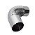 Curva Chaminé Inox Ø 115mm Cano Joelho 90º Fogão Lenha N°2 - Hedlund - Imagem 1