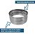 Anel Inox Ø 120mm Para Cano Chaminé Fogão a Lenha - 2331 N°3 Hedlund - Imagem 3