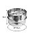 Anel Inox Ø 115mm Para Cano Chaminé Fogão a Lenha - 1546 N°2 Hedlund - Imagem 4
