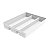 Organizador de Talheres Para Gaveta 3 Divisórias Plástico Cozinha Branco - 401043 Crippa - Imagem 1