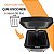 Lixeira 15 Litros Grande Com Tampa Pedal Plástica Cozinha Preto - Gambrage 403170 Crippa - Imagem 3