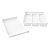 Kit 2 Organizador de Talheres Utensílios Para Gaveta com Extensor Plástico Cozinha Branco - Crippa - Imagem 5