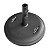 Base Para Guarda Sol Ombrelone Redonda 25Kg Concreto Preta  AMZ6001 - AMZ - Imagem 1