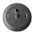 Base Para Guarda Sol Ombrelone Redonda 25Kg Concreto Preta  AMZ6001 - AMZ - Imagem 4