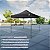 Tenda Gazebo Pagoda Flex Oxford 2x2m Dobrável Preto - 334107 Belfix - Imagem 2
