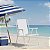 Kit 3 Cadeira de Praia Alta Piscina Jardim Aço Branca 110Kg - 2058 Mor - Imagem 2