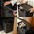 Kit 2 Cesto de Roupa Com Tampa Plástico 50 Litros Duplo Compartimento Preto - Flow  Ou - Imagem 4