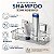 Suporte Prateleira Porta Shampoo Cromado Com Adesivo Parede Banheiro - 100 Future - Imagem 3