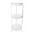 Suporte Aramado Branco para Vasos de Plantas 3 Bandejas Floreira - 102/6 Azzo - Imagem 4