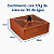 Kit Ombrelone Guarda Sol Ipanema 2,5m Articulado Preto com Base Revestida Madeira Jardim Piscina Praia - AMZ - Imagem 7