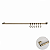 Barra Piatina 60cm Com 6 Ganchos de Parede Cozinha Dourado - 2412DD Future - Imagem 1