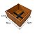Base de Madeira Para Ombrelone 72x72cm Com Haste - Cor Mel AMZ - Imagem 6