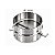 Anel Borboleta Registro Inox Para Chaminé Regulador Fumaça Fogão Lenha 110mm Nº1 - Hedlund - Imagem 5