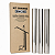 Kit 3 Canos 1m Inox Chaminé Fogão à Lenha Ø 110mm N°1 - Hedlund - Imagem 1