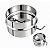 Anel Com Borboleta Registro Inox Para Chaminé Regulador Fumaça Fogão Lenha 120mm N°3 - Hedlund - Imagem 1