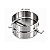 Anel Com Borboleta Registro Inox Para Chaminé Regulador Fumaça Fogão Lenha 120mm N°3 - Hedlund - Imagem 5