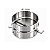 Anel Com Borboleta Registro Inox Para Chaminé Regulador Fumaça Fogão Lenha 115mm Nº2 - Hedlund - Imagem 5