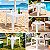 Mesa Plástica de Apoio Pequena Praia Jardim Piscina Branca - 70165601 Belfix - Imagem 3