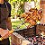 Espeto Triplo Inox Com Roldana Para Frango Aberto Cabo Madeira - 428 Matrinox - Imagem 4