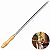 Espeto Inox Reforçado Para Cupim Churrasqueira Cabo Madeira 85cm - 3 Matrinox - Imagem 1