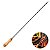 Espeto Simples Inox Para Coração Cabo Madeira 85cm 1,20mm - 1 Matrinox - Imagem 1