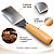 Espátula Inox Para Hambúrguer Chapa Churrasco Cabo de Madeira 25 cm - 270 Matrinox - Imagem 2