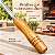 Espeto Inox Para Churrasco Cabo Madeira + Roldana Móvel 85cm 1,50mm - 320 Matrinox - Imagem 2