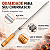 Espeto Inox Para Churrasco Cabo Madeira + Roldana Móvel 85cm 1,50mm - 320 Matrinox - Imagem 6
