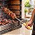 Kit 4 Espeto Inox Para Churrasco Cabo Madeira + Roldana Móvel 85cm 1,20mm - 2 Matrinox - Imagem 2