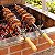 Kit 2 Espeto Simples Inox 85cm + 2 Apoio Para Churrasco - Matrinox - Imagem 2