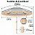 Ombrelone Guarda Sol Central 2,20m Mood Boho com Franja - 20972 Belfix - Imagem 6