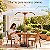 Ombrelone Central de Madeira 2 Metros Itapema Bagum Branco - 201601 Belfix - Imagem 2