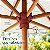 Ombrelone Central de Madeira 2 Metros Itapema Bagum Branco - 201601 Belfix - Imagem 3