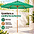 Ombrelone Central de Madeira 2 Metros Itapema Bagum Verde - 201603 Belfix - Imagem 4