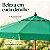 Ombrelone Central de Madeira 2 Metros Itapema Bagum Verde - 201603 Belfix - Imagem 3