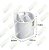 Kit Lixeira 2,5L Dispenser Porta Detergente Organizador De Talheres - 99138 Coza - Branco - Imagem 4