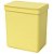 Lixeira 2,5L Cesto De Lixo Bancada Pia Cozinha Escritório - 17009 Coza - Amarelo - Imagem 1