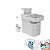 Dispenser Porta Detergente Líquido Organizador Pia Esponja Cozinha - DT 550 Ou - Imagem 1