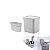 Kit Lixeira 2,5 Litros Organizador Pia Porta Detergente Bancada Cozinha - Ou - Imagem 1