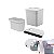 Kit Lixeira 2,5l Organizador Pia Porta Detergente Rodo Trium Compacto Cozinha - Ou - Imagem 1
