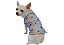 Capinha Dupla Face para Cachorro Bulldogue Azul Gaby Moda Pet - Imagem 1