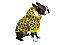 Roupa para Cachorro Cães Inverno Blusão Soft  Capuz Cachorrinho Amarelo - Imagem 1