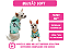 Roupa para Cachorro Cães Inverno Blusão Soft  Capuz Pandinha - Imagem 2