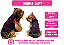 Roupa para Cachorro Cães Inverno Soft Xadrez Vermelho - Imagem 2