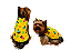 Capinha Ultrasoft Velcro Cachorro Sorvetinho Gaby Moda Pet - Imagem 1